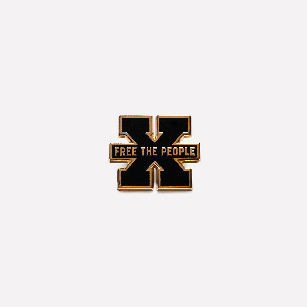 "FREE THE PEOPLE" PIN