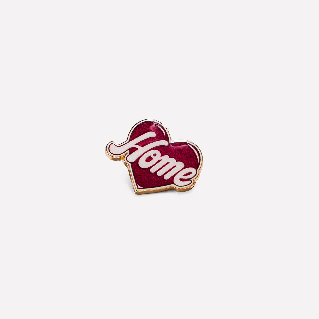 "LOVE HOME" PIN (RED)