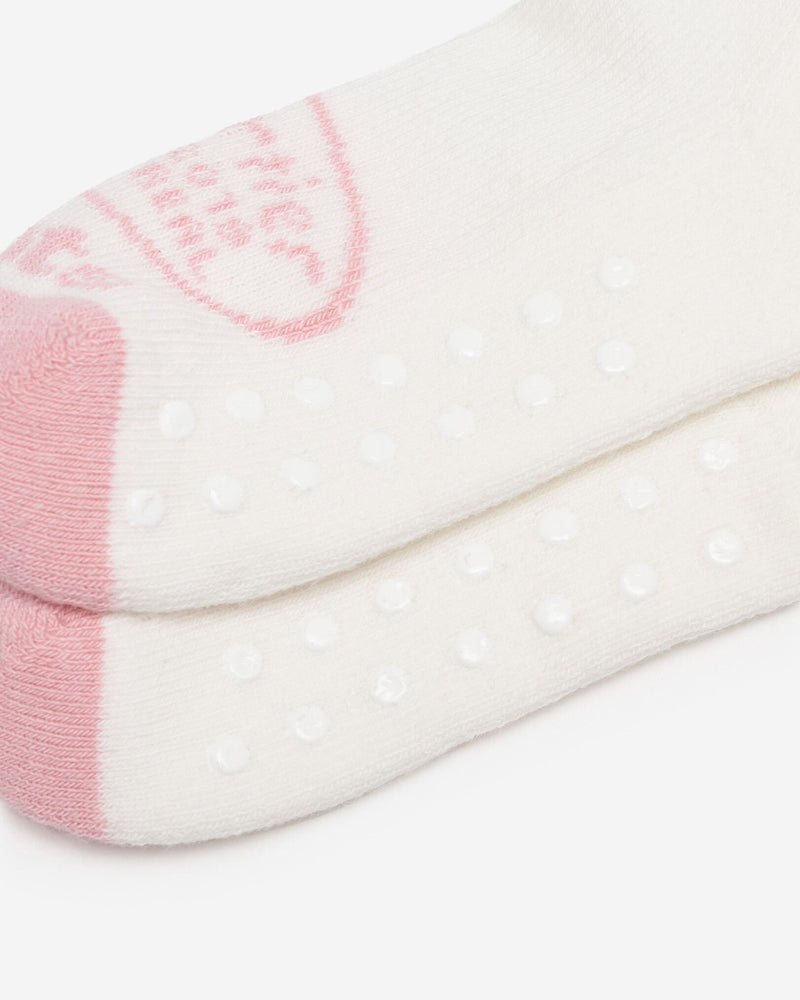 QUARTIER IS HOME x ROOTS CANADA - BABY/KIDS "TAKE CARE OF YOURS" SOCKS