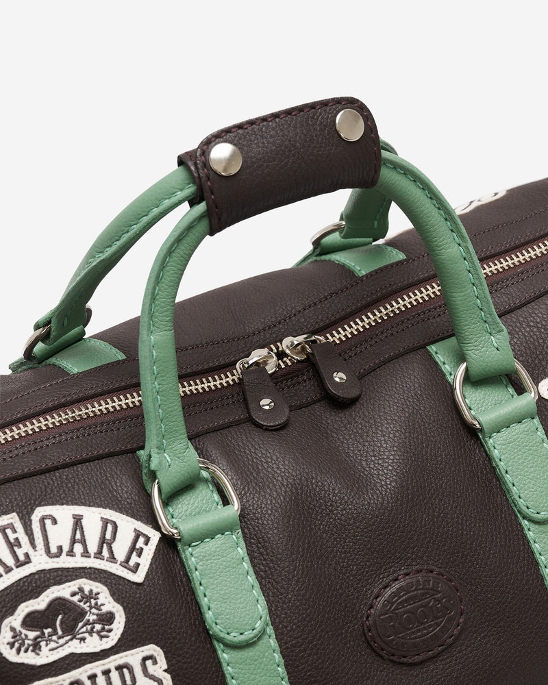 QUARTIER IS HOME x ROOTS CANADA - "TAKE CARE OF YOURS" LEATHER BANFF BAG