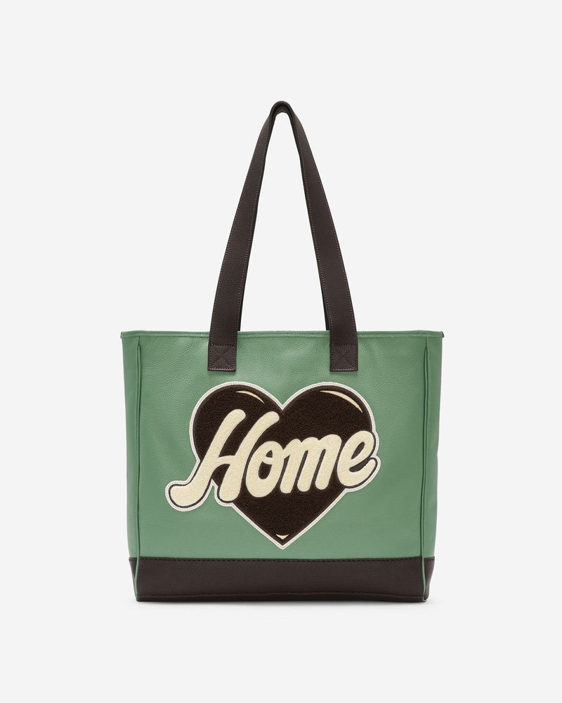 QUARTIER IS HOME x ROOTS CANADA - "TAKE CARE OF YOURS" LEATHER TOTE BAG
