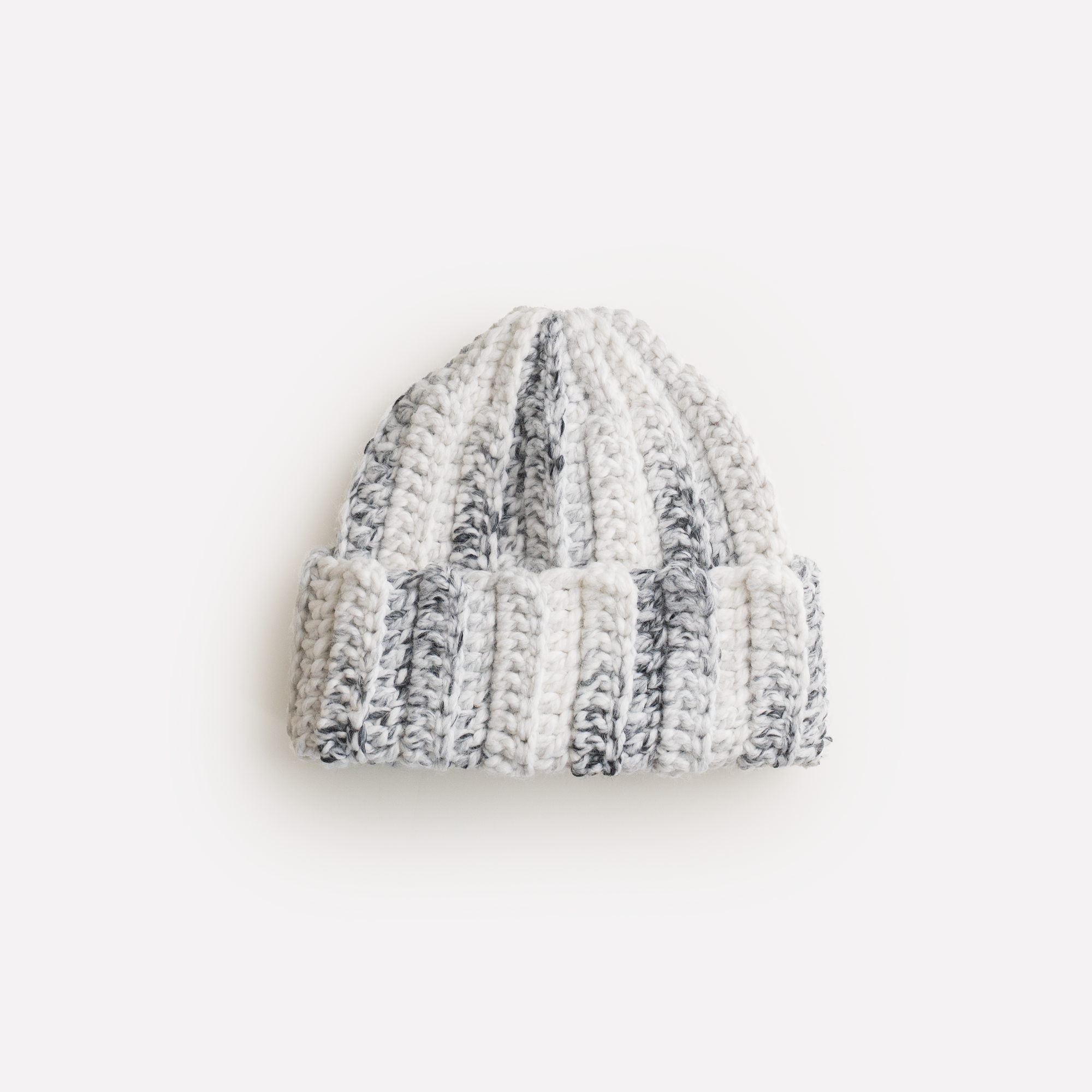 "ONE of ONE" Hand-Knitted Beanie (MARBLE)