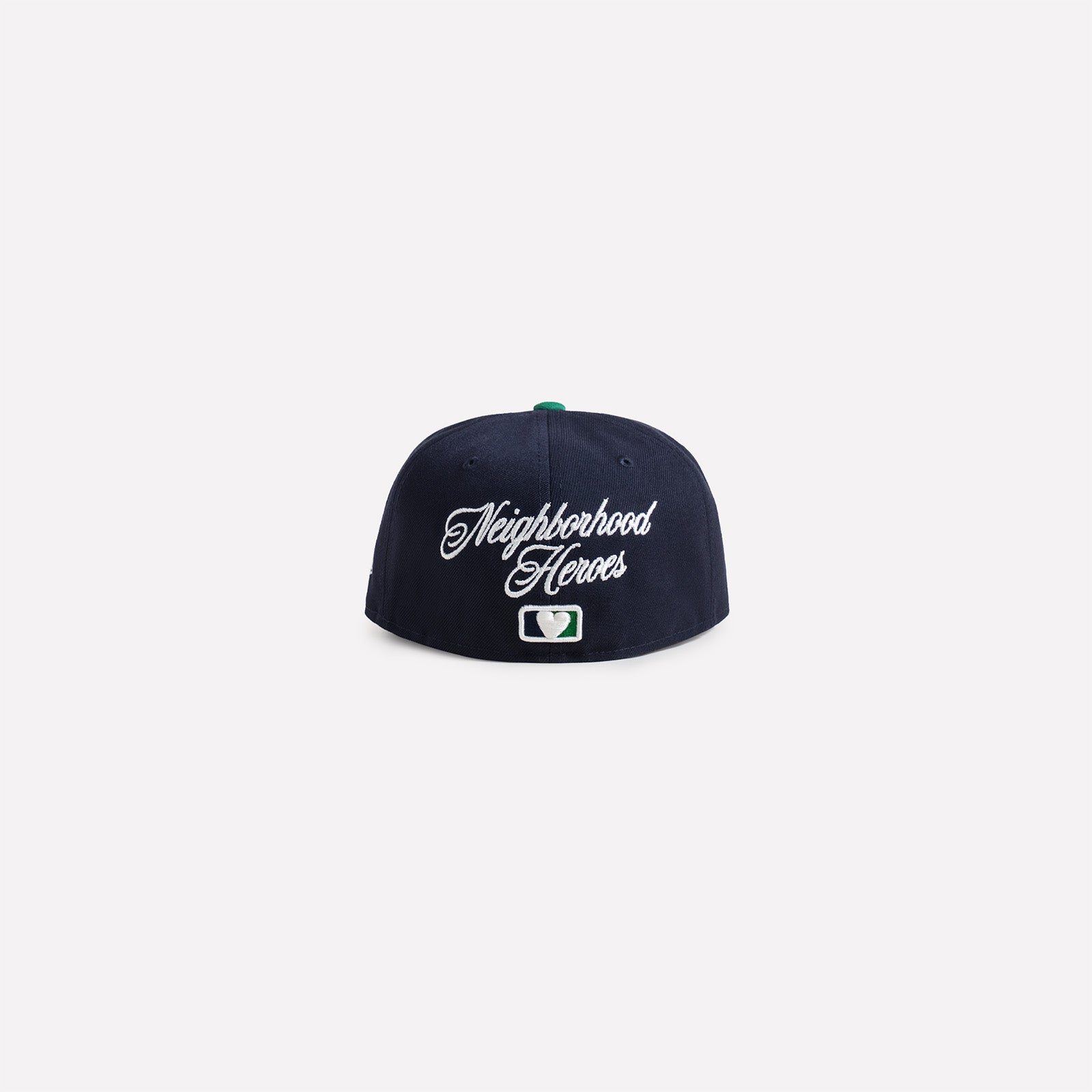 "NEIGHBORHOOD HEROES" NEW ERA 59FIFTY FITTED (NAVY)
