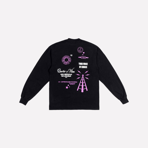 "NEIGHBORHOOD SOUNDS" LONGSLEEVE TEE