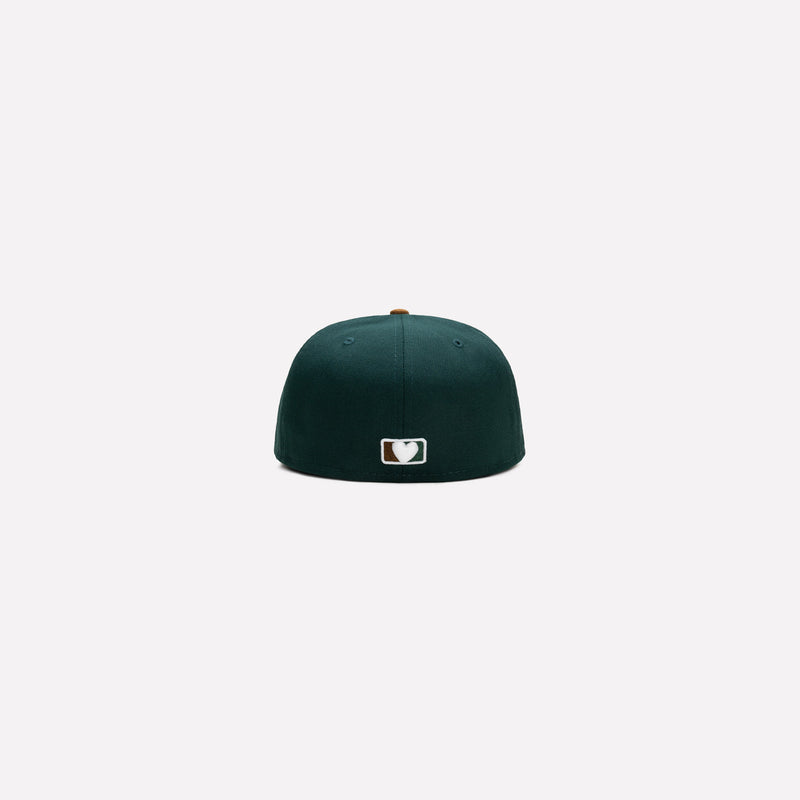 "THE NEW CLASSIC" NEW ERA 59FIFTY FITTED (DARK GREEN / TOASTED PEANUT)