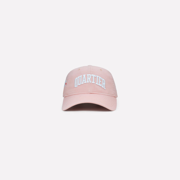 "QUARTIER" NEW ERA 9TWENTY DAD CAP (ROSÉ)