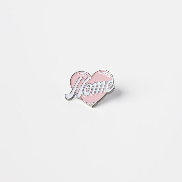 "LOVE HOME" PIN (PINK)